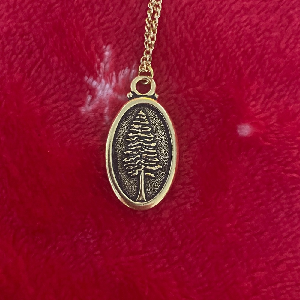 Handmade Gold Pendant Necklace “Not all who wander are lost”